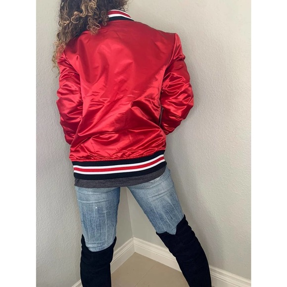 XXL Mitchell & Ness NBA Jacket Chicago Bulls - Picture 2 of 12